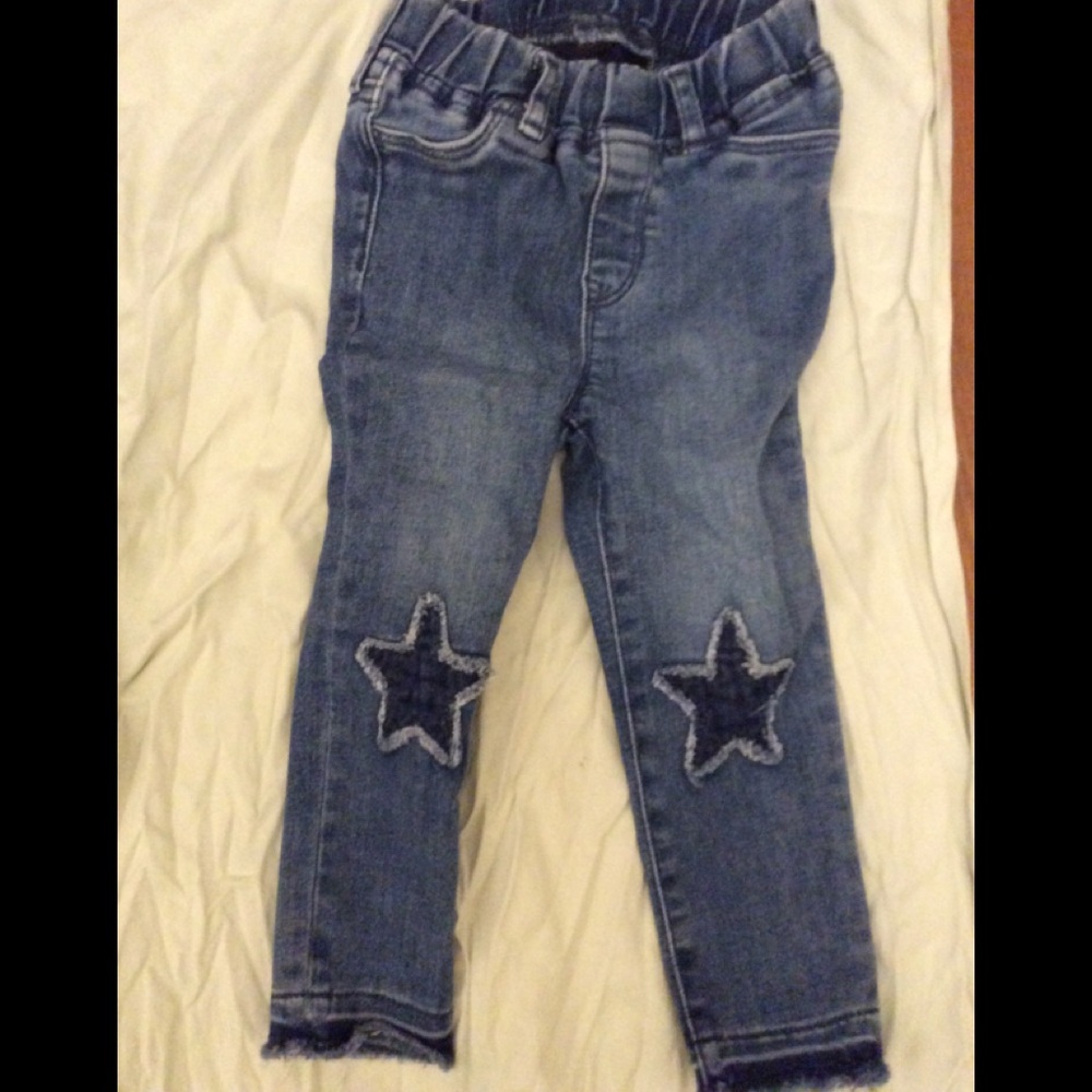 3 for $12.  Gap denim stretch jeans